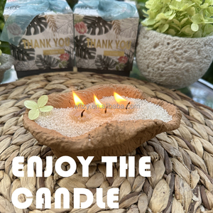 SnowPearled Sand Wax Pillar Candles Packaging Box