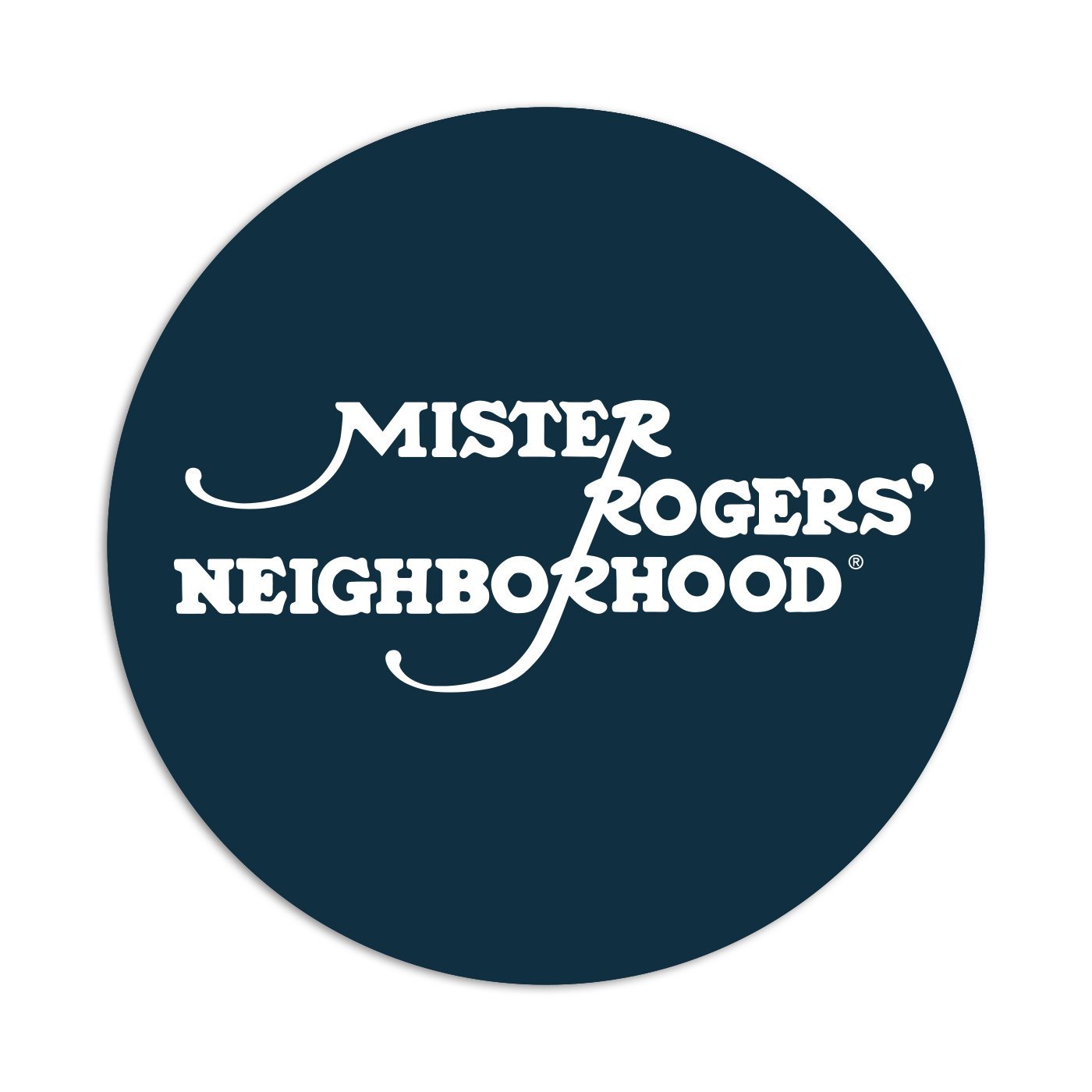 Mister Rogers Neighborhood Logo Sticker