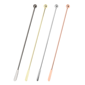 Stainless Steel 304 Sustainable Wine Pourers Coffee Beverage Stir Sticks