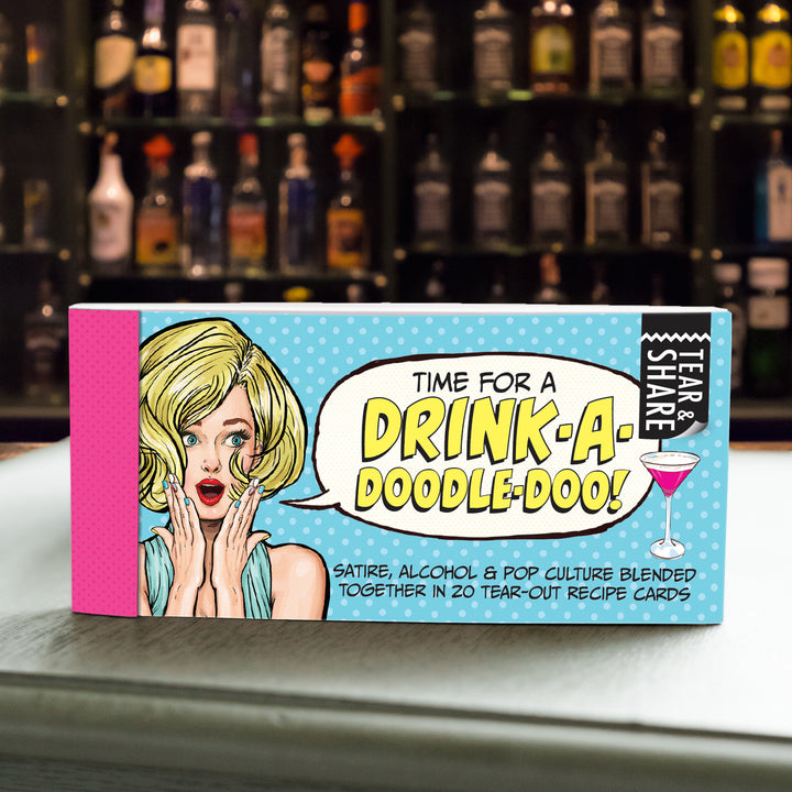 Classic Cocktail Recipe Tear and Share Note Cards