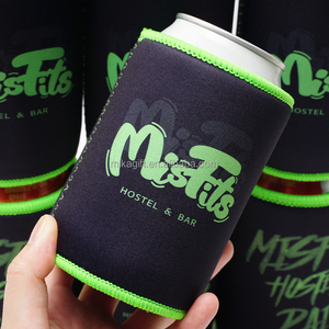 12oz Insulated Neoprene Stainless Steel Beer Can Coozie