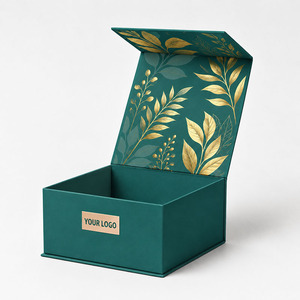 Luxury Rigid Cardboard Foldable Magnetic Gift Box Recyclable Custom Logo Clothing Shoe Folding Packaging Paper Box