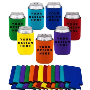 12oz Neoprene Can Cooler Silk Screen Printed Stubby Holder