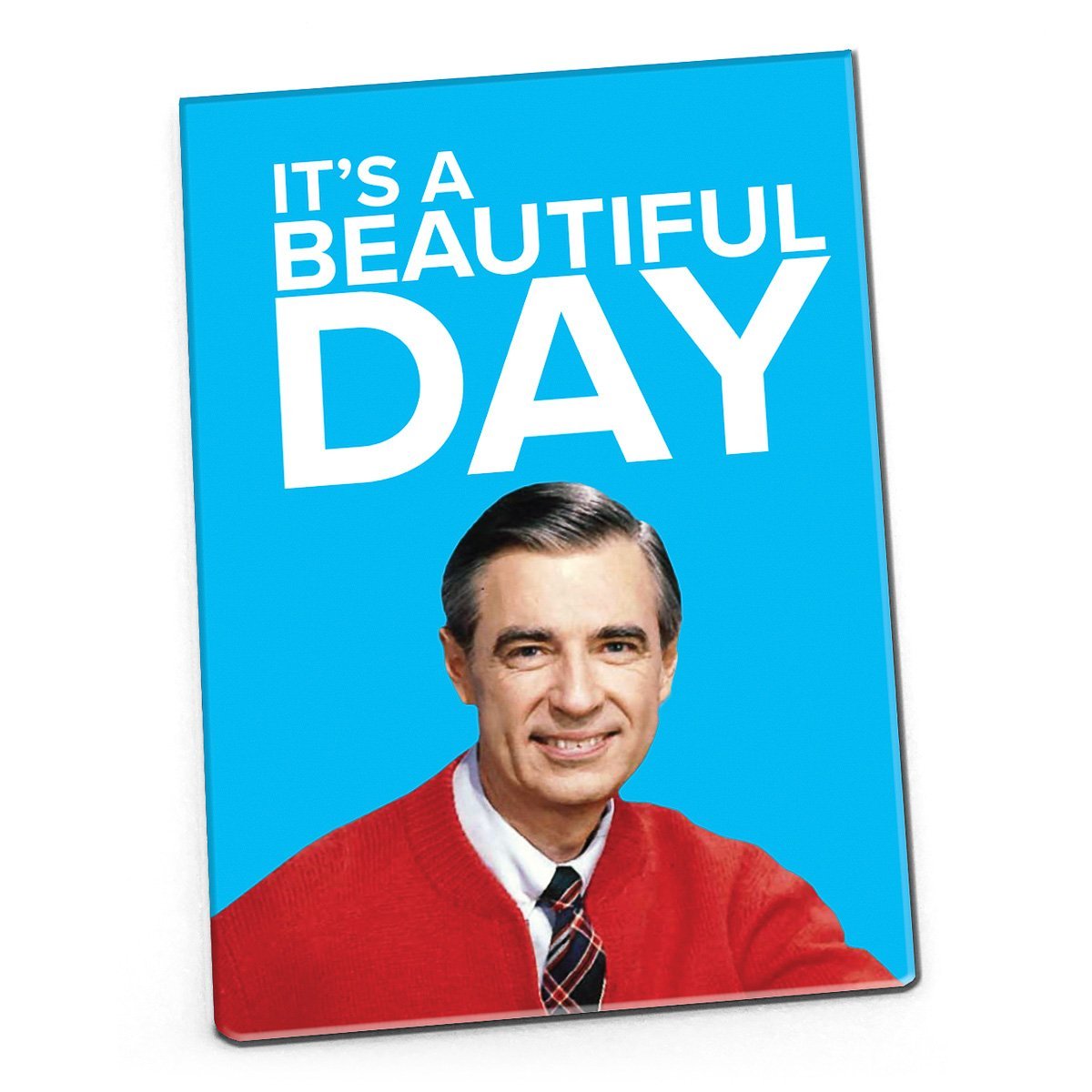 Mister Rogers Quote Magnet: It's a Beautiful Day